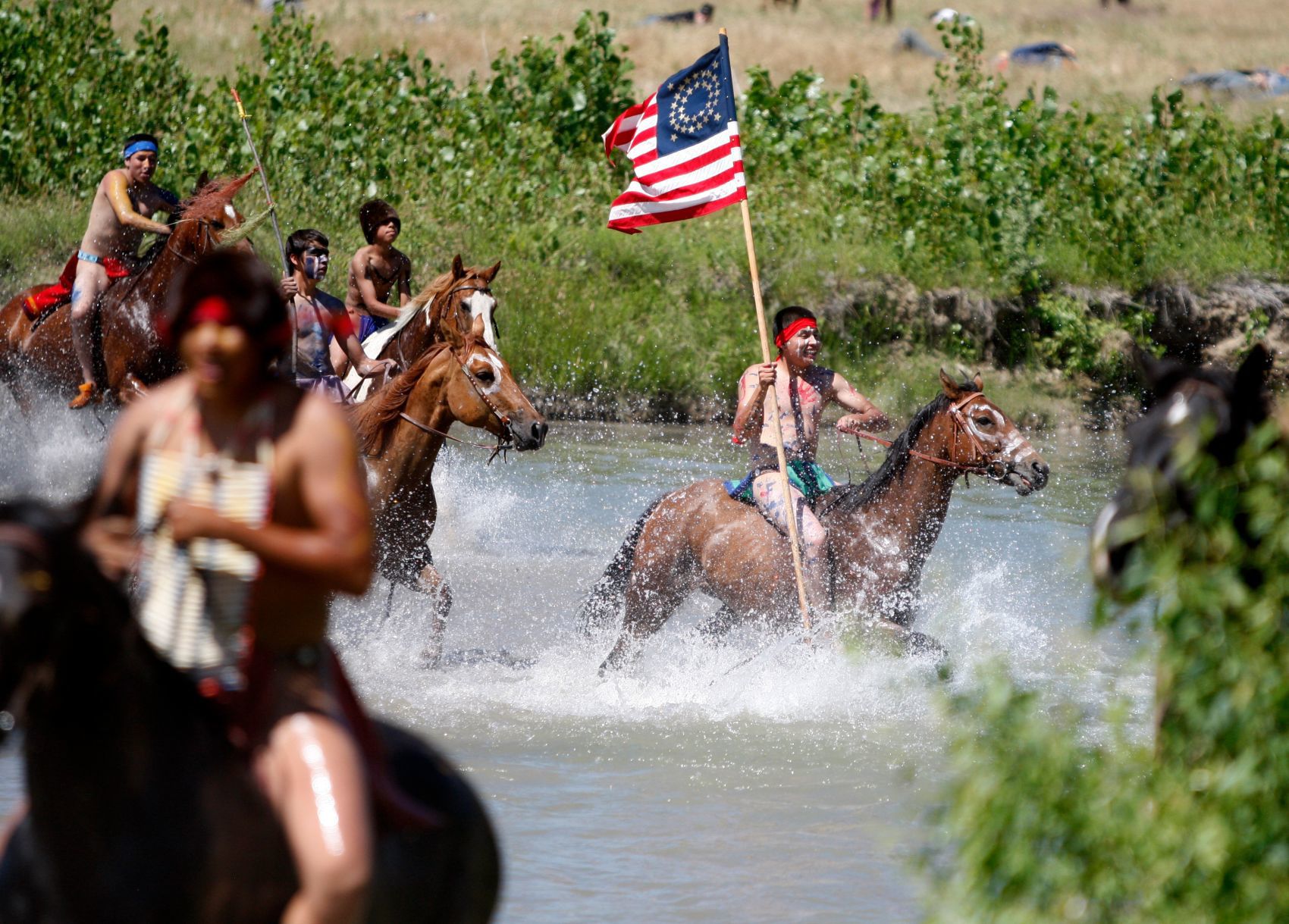 Custer Reenactment